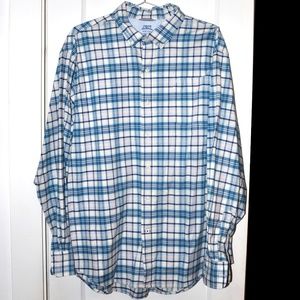 IZOD Saltwater Relaxed Classics Stretch XL long sleeve button-down shirt